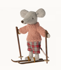 skis for mum/dad Maileg mouse