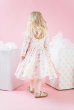 FINAL SALE: gwendolyn dress in postcards to santa