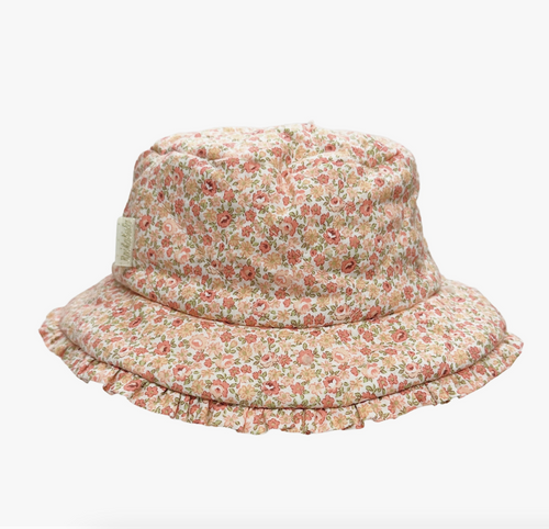 FINAL SALE: margot floral quilted hat