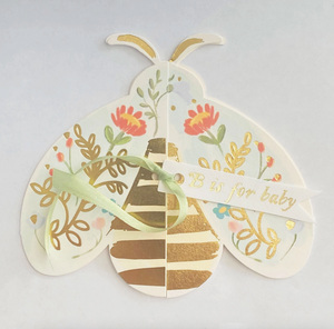 bee is for baby card
