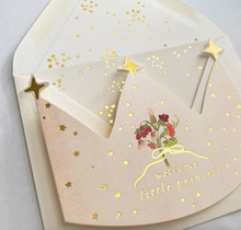 welcome little princess card