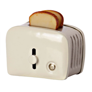 miniature toaster off white