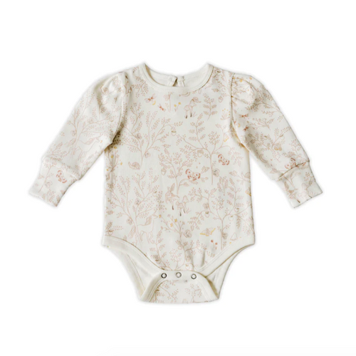 secret garden puff sleeve onesie