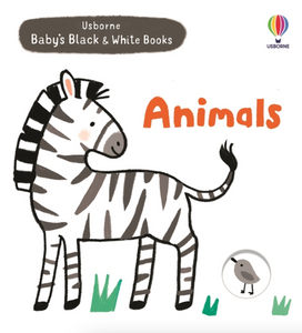 baby's black and white books: animals