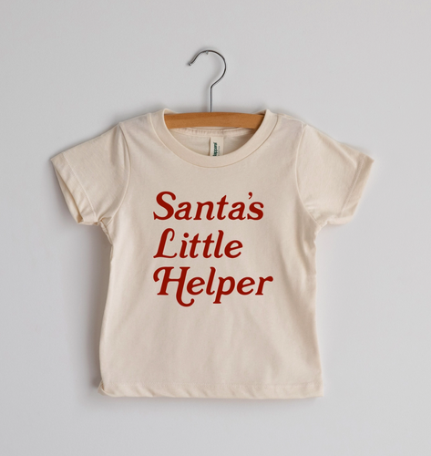 FINAL SALE: Santa's little helper tee