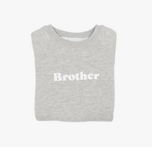 brother sweatshirt in grey