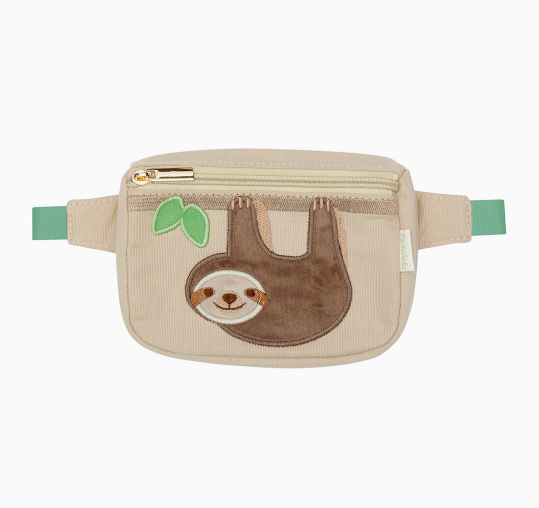 sleepy sloth fanny pack