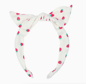 strawberry knot headband