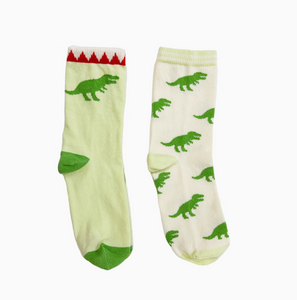 t-rex socks set (ages 3-5y)