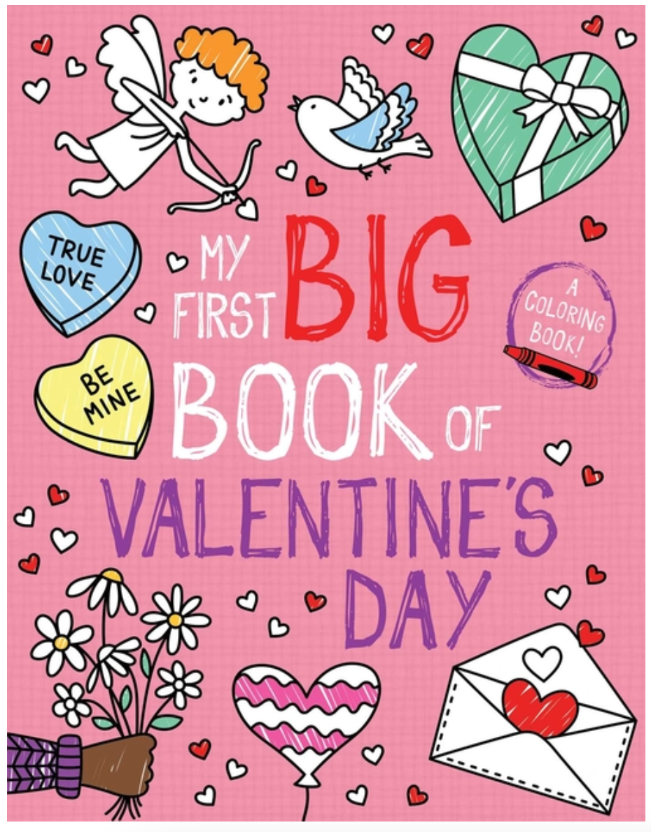 my first big book of valentine's day