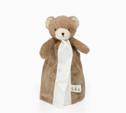 cubby bear blanket in brown