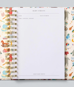 FINAL SALE: baby firsts journal and keepbox