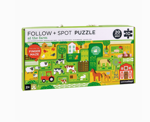 at the farm follow + spot puzzle