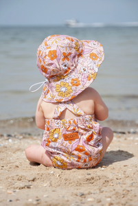 betty floral baby sunhat