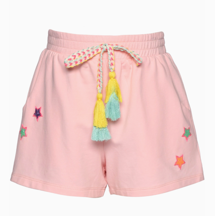 star patched short
