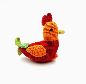 farm rooster rattle