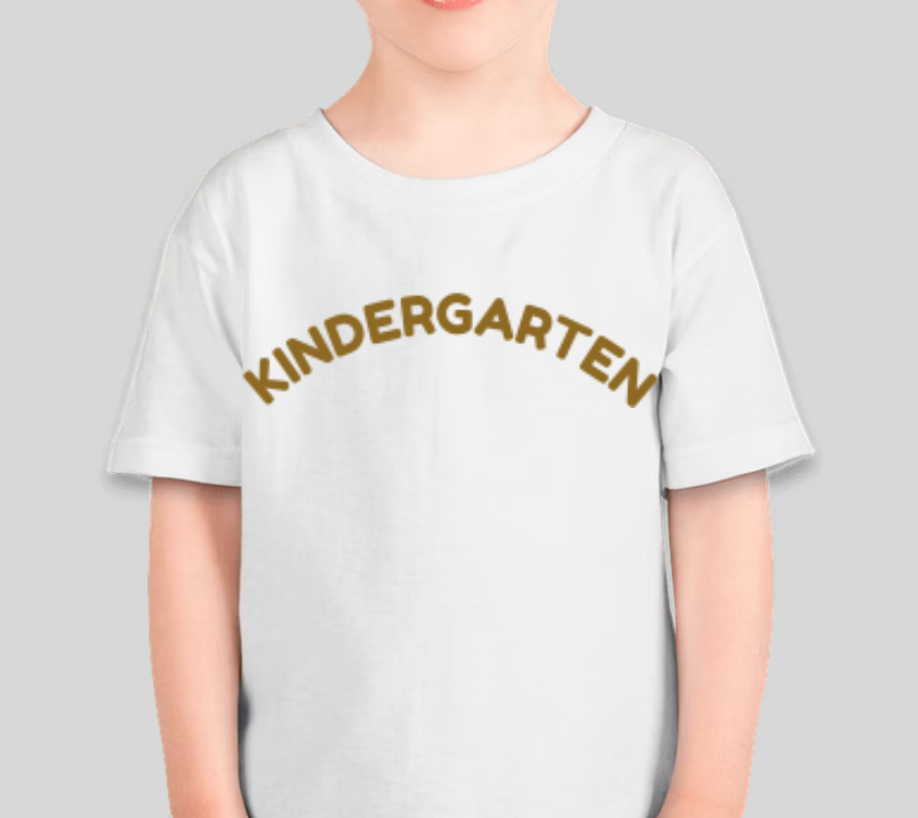 kindergarten tee