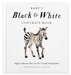 baby's black and white tummy book