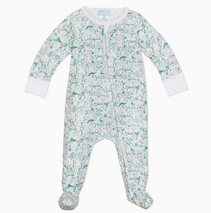 golf baby zip romper