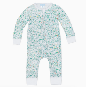 golf baby zip romper