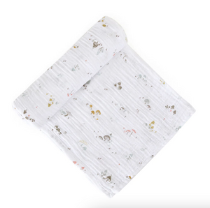 pehr swaddle in mushroom