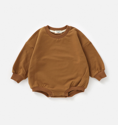 sweatshirt bubble in cinnamon