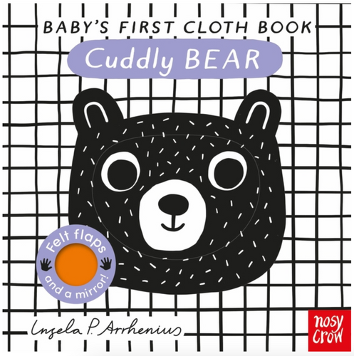 baby's first cloth book: cuddly bear