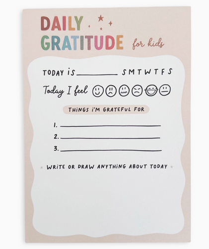 daily gratitude for kids