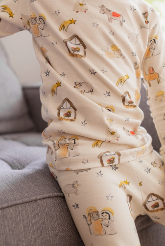 nativity long sleeve pajamas