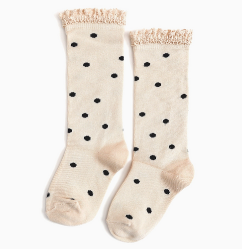 vanilla dot knee highs