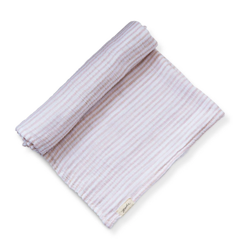 pehr swaddle petal stripes