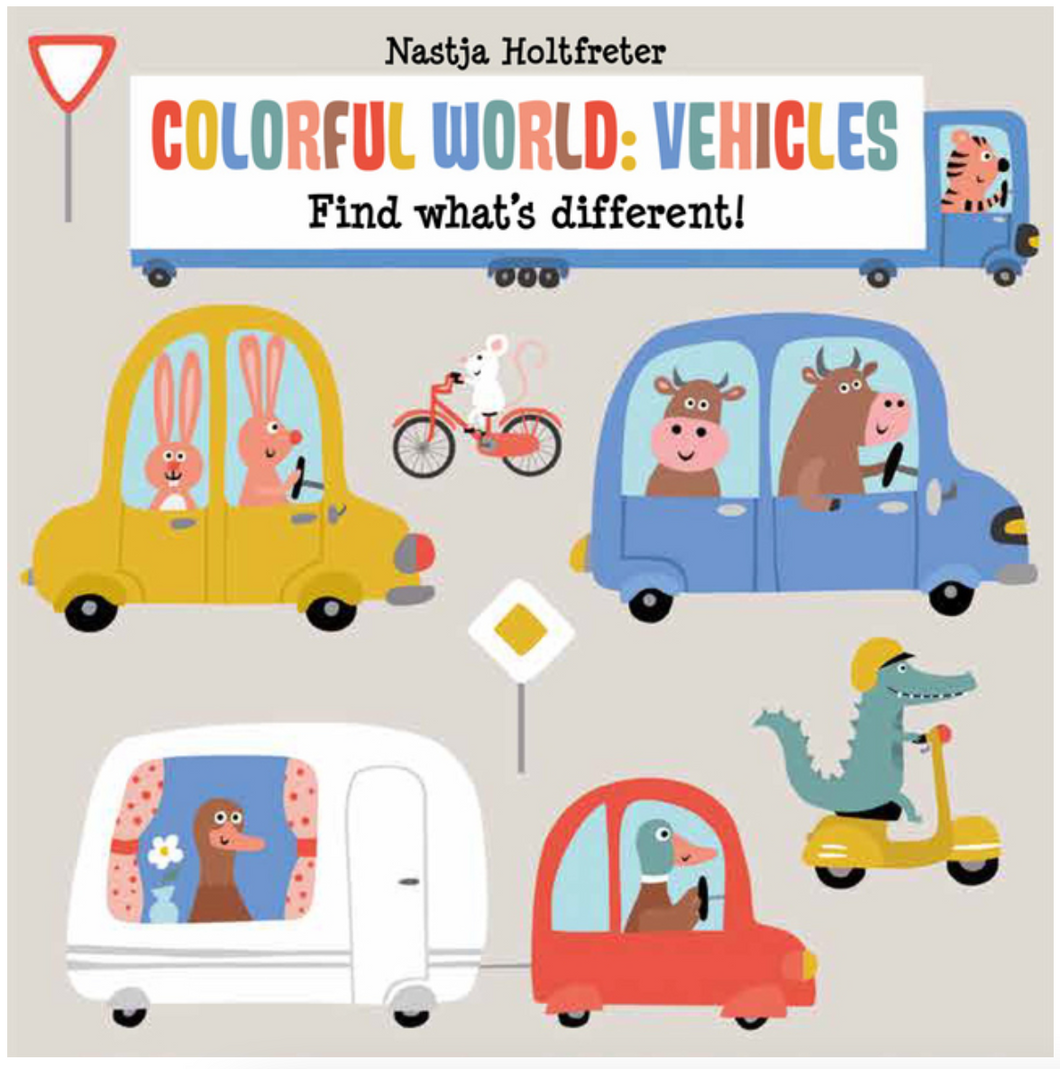 colorful world: vehicles