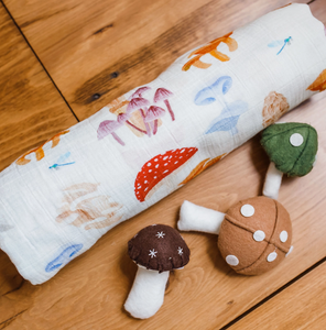 mushrooms swaddle