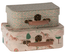 suitcase set unicorns and branches