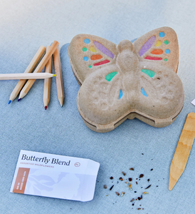 curious butterfly garden kit