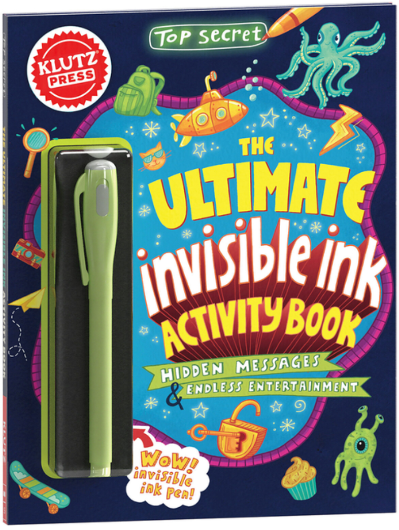 top secret activity book