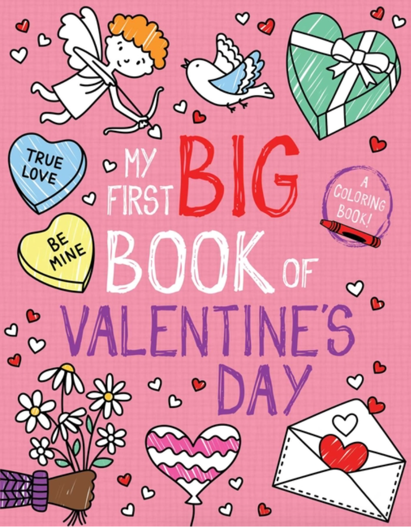 my first big book of valentine's day