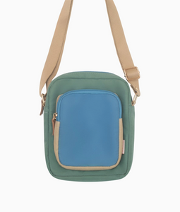 color block utility bag