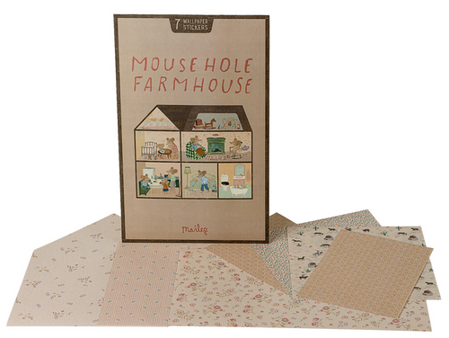 wallpaper mouse hole farmhouse