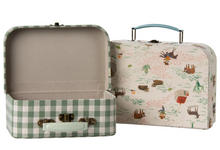 suitcase set pony and check