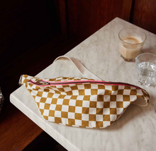 caramel check sling
