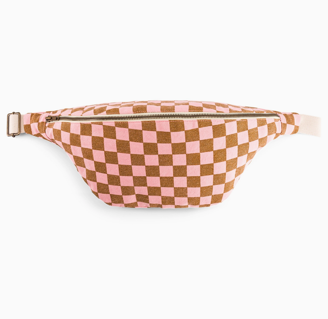 strawberry check sling