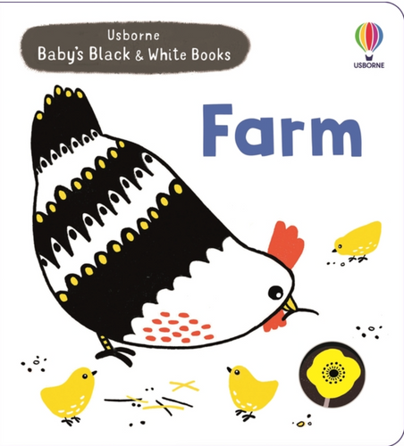 baby's black and white farm