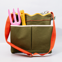 colorblock garden tool bag