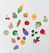 fresh picks jumble washi stickers