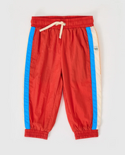retro sporty pants in red