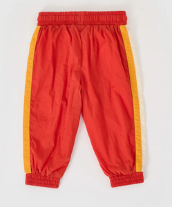 retro sporty pants in red