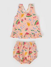 fruit salad cross back set