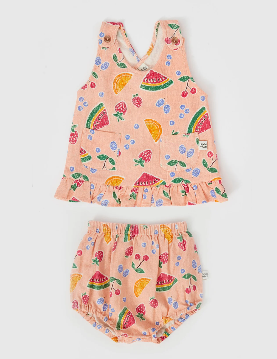 fruit salad cross back set