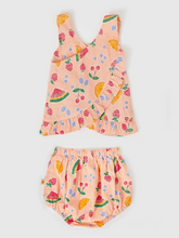 fruit salad cross back set